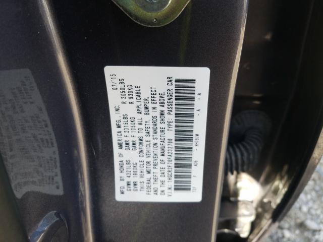 Photo 9 VIN: 1HGCR2F76FA232786 - HONDA ACCORD EX 