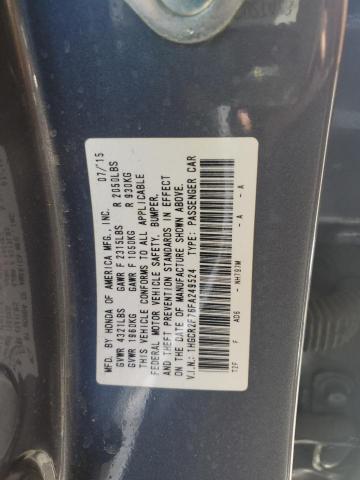 Photo 11 VIN: 1HGCR2F76FA249524 - HONDA ACCORD EX 