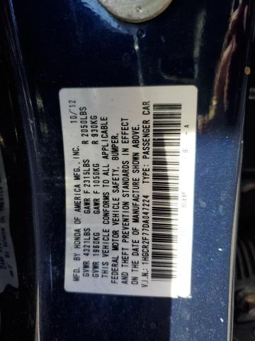 Photo 11 VIN: 1HGCR2F77DA047224 - HONDA ACCORD EX 