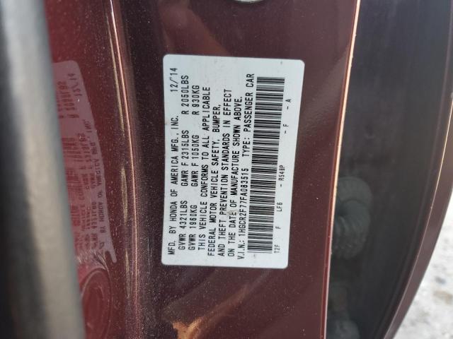 Photo 11 VIN: 1HGCR2F77FA083515 - HONDA ACCORD 