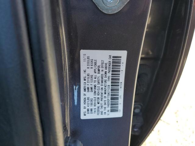 Photo 11 VIN: 1HGCR2F77GA071009 - HONDA ACCORD EX 