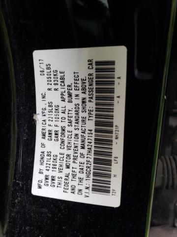 Photo 11 VIN: 1HGCR2F77HA247154 - HONDA ACCORD EX 