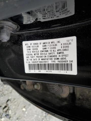 Photo 11 VIN: 1HGCR2F78DA039813 - HONDA ACCORD EX 