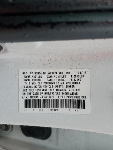 Photo 11 VIN: 1HGCR2F78FA013876 - HONDA ACCORD 