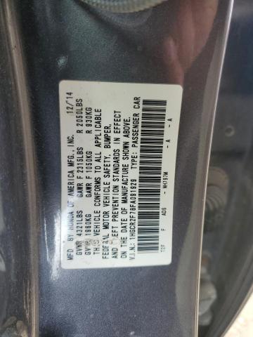 Photo 12 VIN: 1HGCR2F78FA091929 - HONDA ACCORD EX 