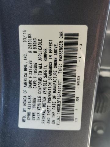 Photo 11 VIN: 1HGCR2F78FA131071 - HONDA ACCORD 