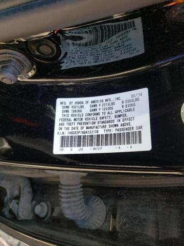 Photo 9 VIN: 1HGCR2F78GA153136 - HONDA ACCORD EX 