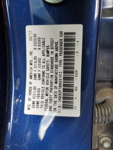 Photo 12 VIN: 1HGCR2F78HA241413 - HONDA ACCORD EX 