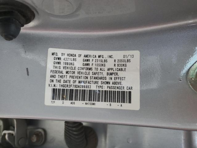 Photo 11 VIN: 1HGCR2F79DA096893 - HONDA ACCORD EX 