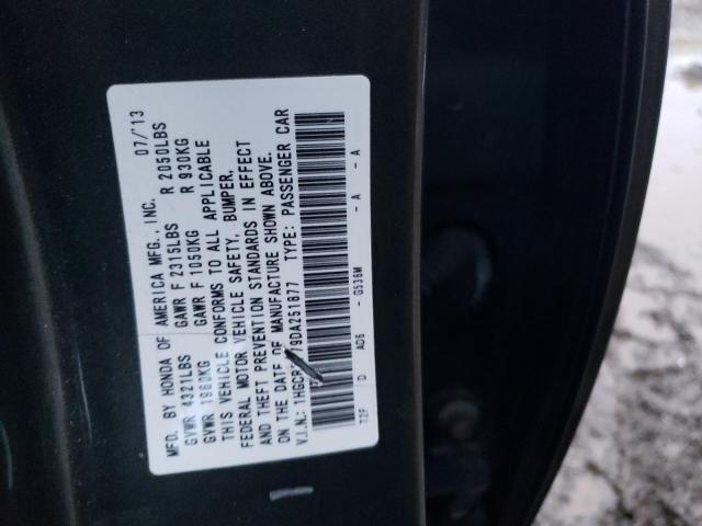 Photo 12 VIN: 1HGCR2F79DA251877 - HONDA ACCORD EX 