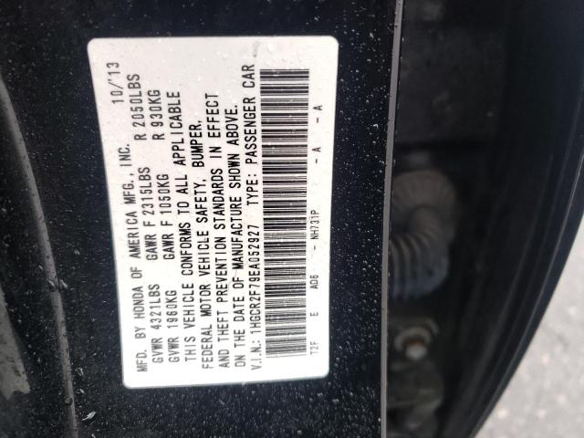 Photo 11 VIN: 1HGCR2F79EA052927 - HONDA ACCORD EX 