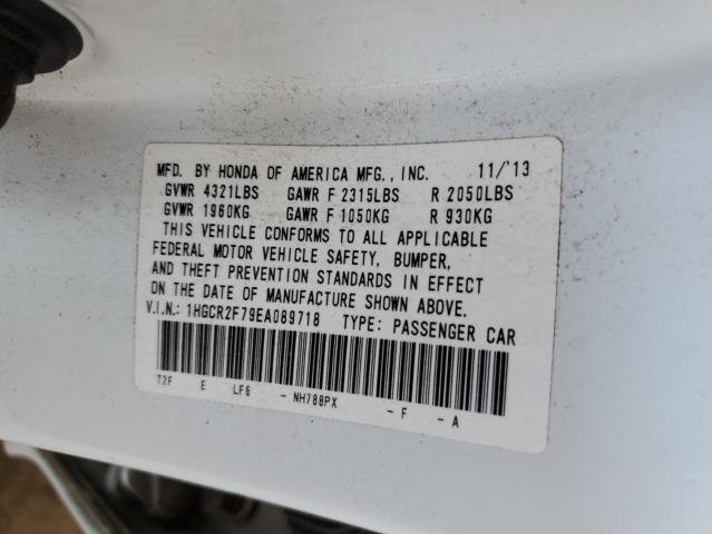 Photo 12 VIN: 1HGCR2F79EA089718 - HONDA ACCORD EX 