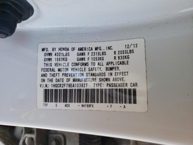 Photo 11 VIN: 1HGCR2F79EA103827 - HONDA ACCORD 