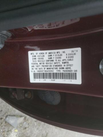 Photo 11 VIN: 1HGCR2F79EA256952 - HONDA ACCORD EX 