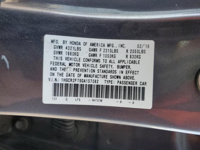 Photo 11 VIN: 1HGCR2F79GA157082 - HONDA ACCORD 