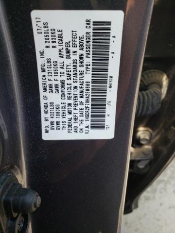 Photo 11 VIN: 1HGCR2F79HA266689 - HONDA ACCORD EX 