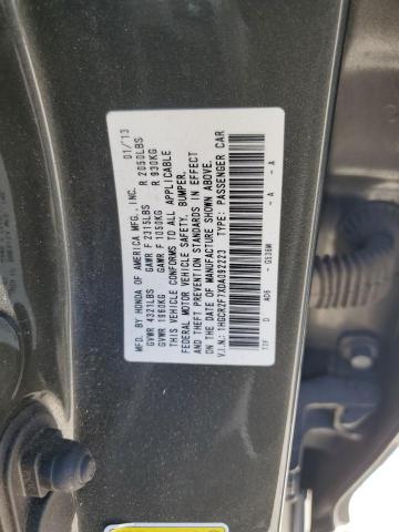 Photo 11 VIN: 1HGCR2F7XDA092223 - HONDA ACCORD EX 