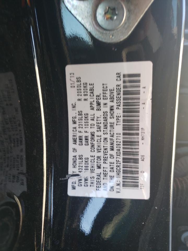 Photo 11 VIN: 1HGCR2F7XDA092710 - HONDA ACCORD 