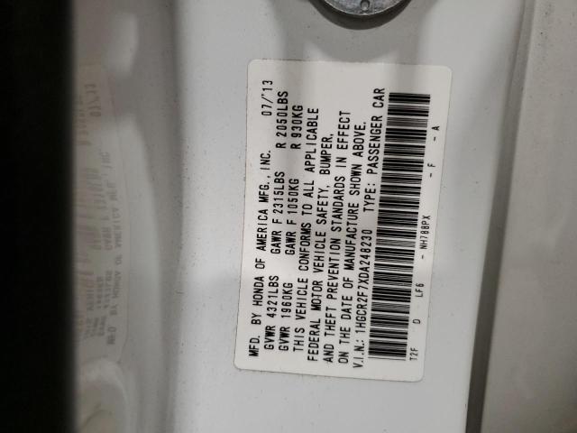 Photo 11 VIN: 1HGCR2F7XDA248230 - HONDA ACCORD 