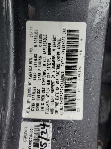 Photo 11 VIN: 1HGCR2F7XEA123620 - HONDA ACCORD 