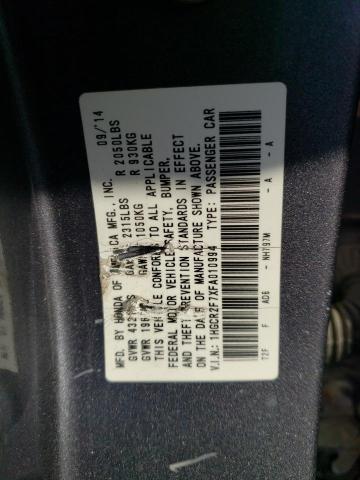 Photo 11 VIN: 1HGCR2F7XFA010994 - HONDA ACCORD 