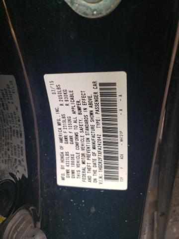 Photo 11 VIN: 1HGCR2F7XFA242642 - HONDA ACCORD EX 