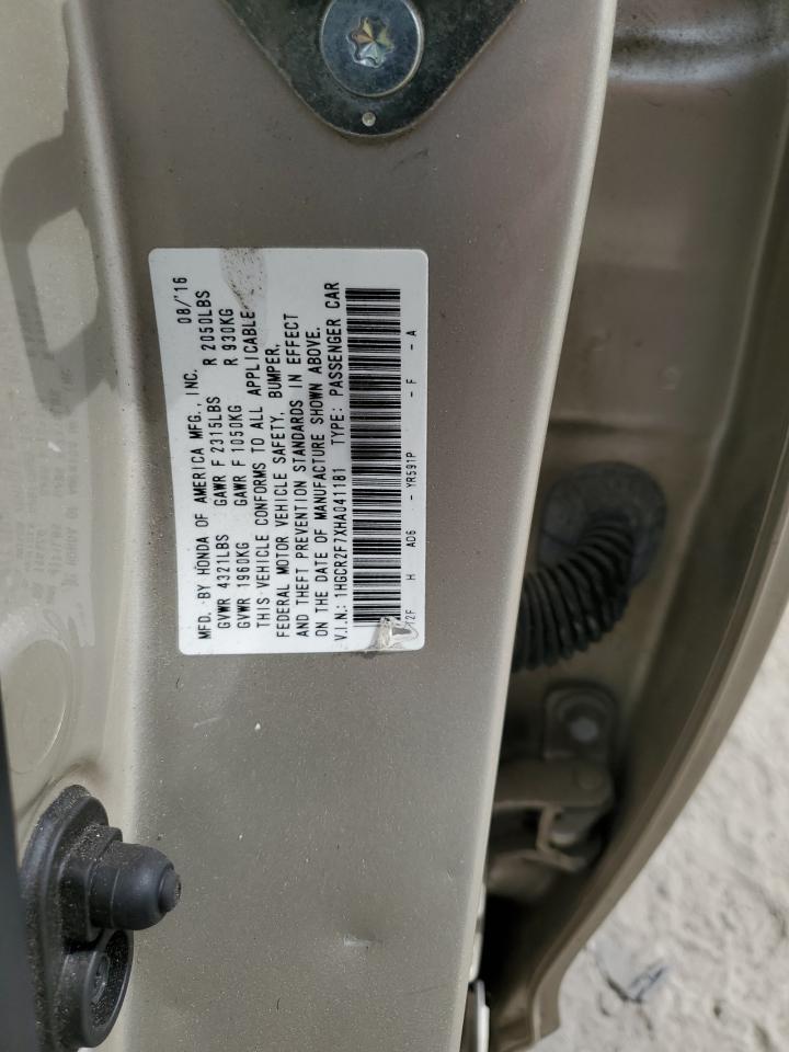 Photo 11 VIN: 1HGCR2F7XHA041181 - HONDA ACCORD 