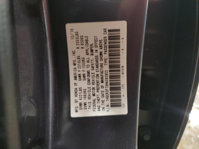 Photo 11 VIN: 1HGCR2F7XHA090803 - HONDA ACCORD 