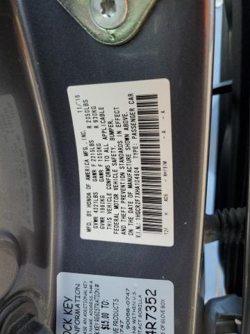 Photo 11 VIN: 1HGCR2F7XHA104604 - HONDA ACCORD EX 