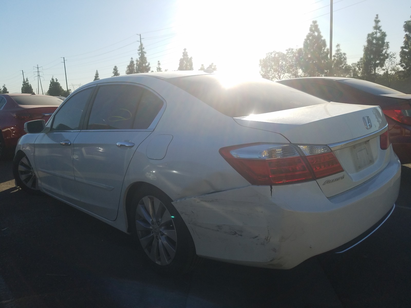 Photo 2 VIN: 1HGCR2F80DA083491 - HONDA ACCORD EXL 