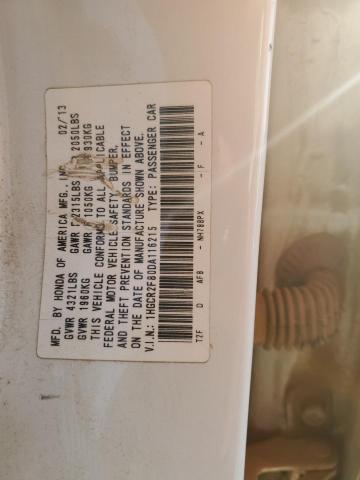 Photo 11 VIN: 1HGCR2F80DA116215 - HONDA ACCORD EXL 