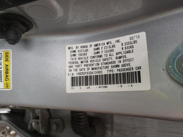 Photo 9 VIN: 1HGCR2F80DA124962 - HONDA ACCORD EXL 