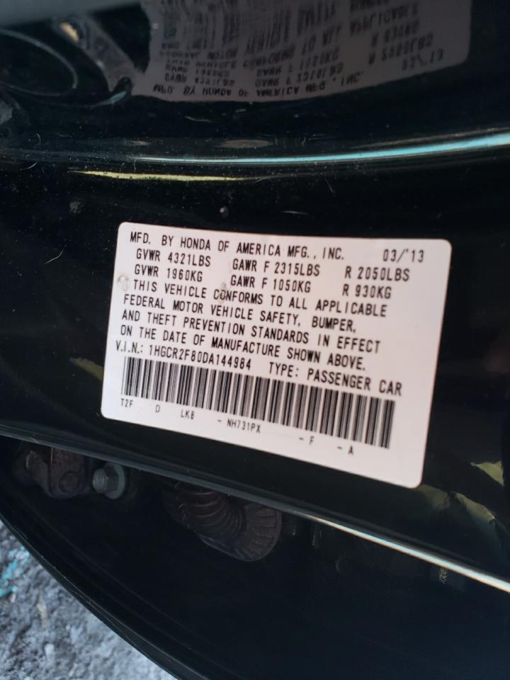 Photo 11 VIN: 1HGCR2F80DA144984 - HONDA ACCORD 