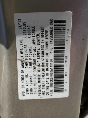 Photo 11 VIN: 1HGCR2F80DA173188 - HONDA ACCORD 