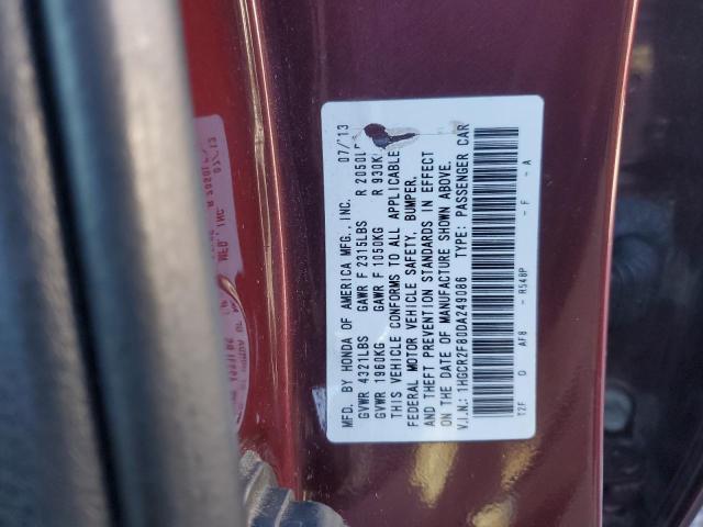 Photo 11 VIN: 1HGCR2F80DA249086 - HONDA ACCORD EXL 