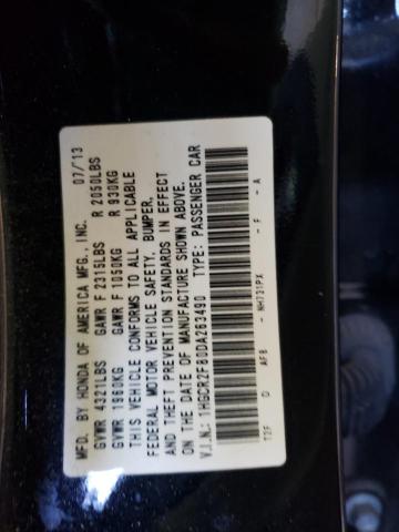 Photo 11 VIN: 1HGCR2F80DA263490 - HONDA ACCORD EXL 