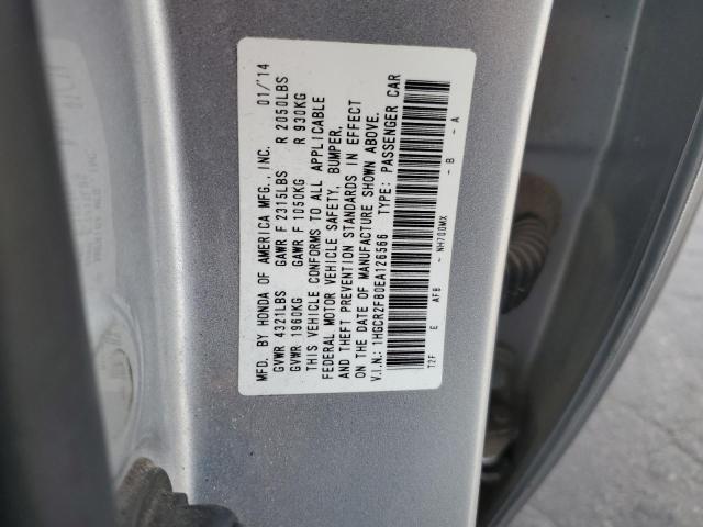 Photo 11 VIN: 1HGCR2F80EA126566 - HONDA ACCORD 