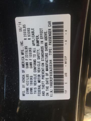 Photo 12 VIN: 1HGCR2F80EA259344 - HONDA ACCORD EXL 