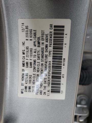 Photo 11 VIN: 1HGCR2F80FA086944 - HONDA ACCORD 