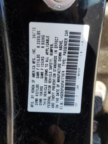 Photo 12 VIN: 1HGCR2F80FA177874 - HONDA ACCORD EXL 