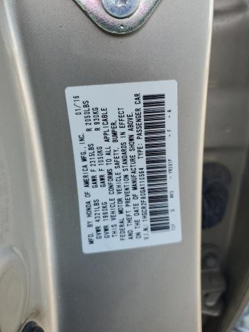 Photo 12 VIN: 1HGCR2F80GA110564 - HONDA ACCORD 