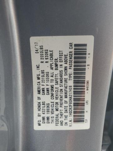 Photo 11 VIN: 1HGCR2F80HA217406 - HONDA ACCORD EXL 