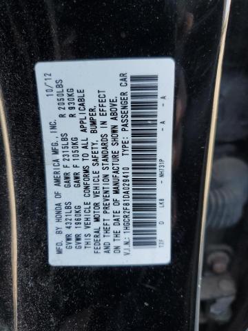 Photo 12 VIN: 1HGCR2F81DA029410 - HONDA ACCORD EXL 