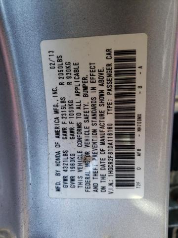 Photo 11 VIN: 1HGCR2F81DA116160 - HONDA ACCORD 