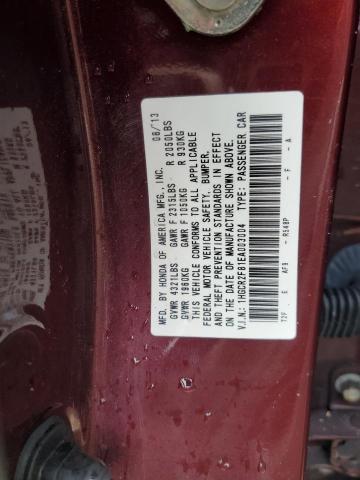 Photo 9 VIN: 1HGCR2F81EA003004 - HONDA ACCORD EXL 