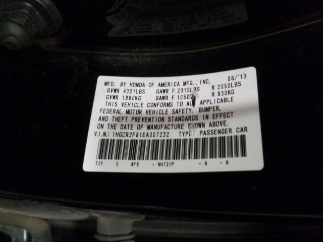 Photo 9 VIN: 1HGCR2F81EA007232 - HONDA ACCORD EXL 