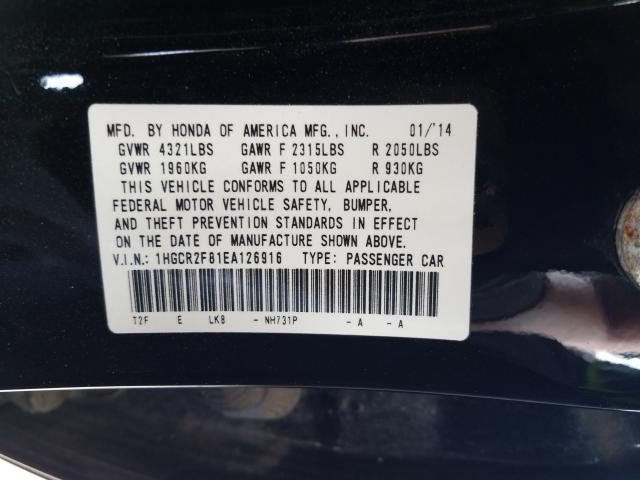 Photo 9 VIN: 1HGCR2F81EA126916 - HONDA ACCORD EXL 