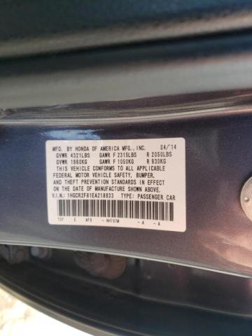 Photo 9 VIN: 1HGCR2F81EA218933 - HONDA ACCORD EXL 