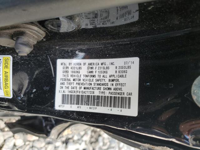 Photo 12 VIN: 1HGCR2F81EA277206 - HONDA ACCORD 