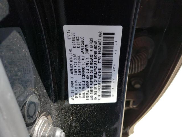 Photo 11 VIN: 1HGCR2F81FA238830 - HONDA ACCORD EXL 